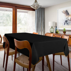 Sancua tablecloth demonstrates stain-resistant surface protection