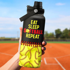 SANDJEST 32oz bottle perfect for park walks and on-the-go hydration