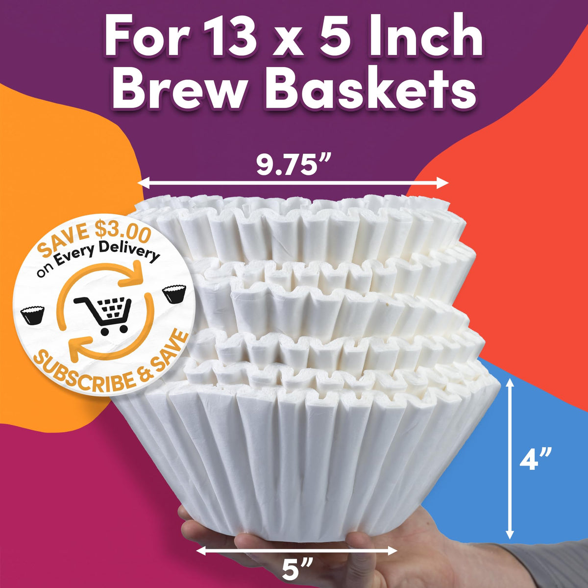 Sarasota bulk filter-pack displays cost efficiency for high-volume venues.