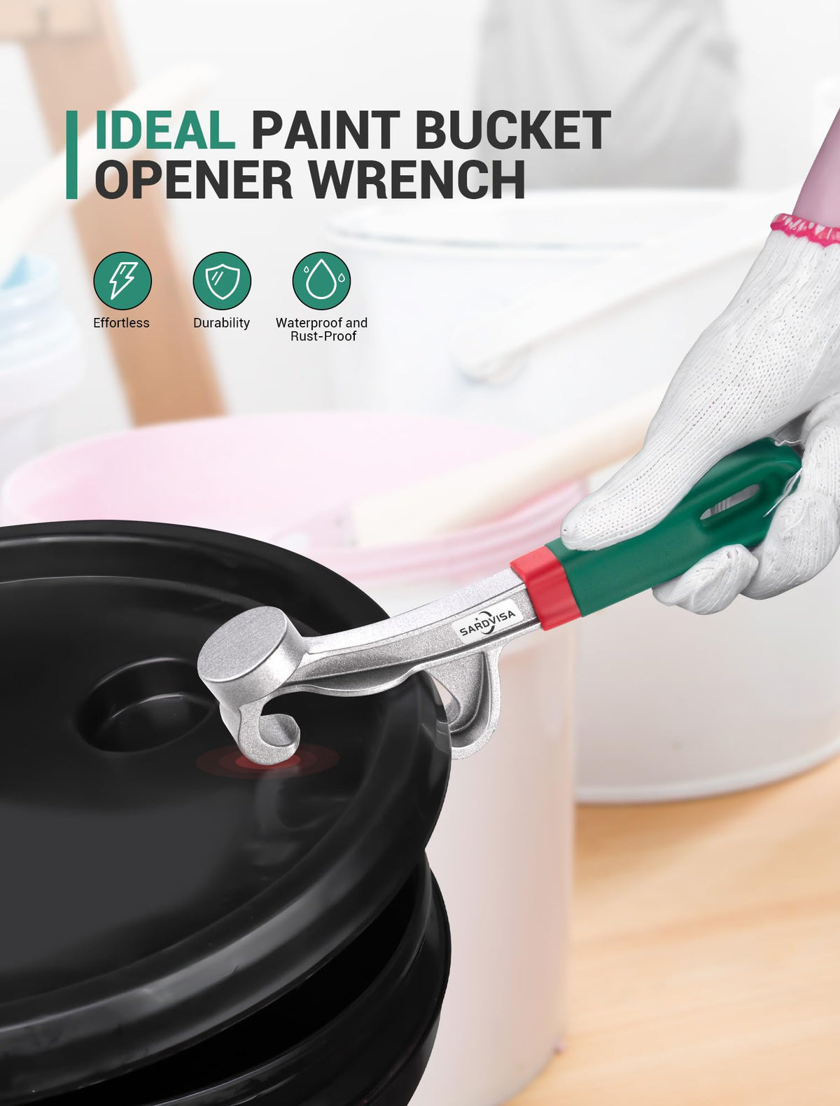 SARDVISA compact garage tool set for on-the-go lid work