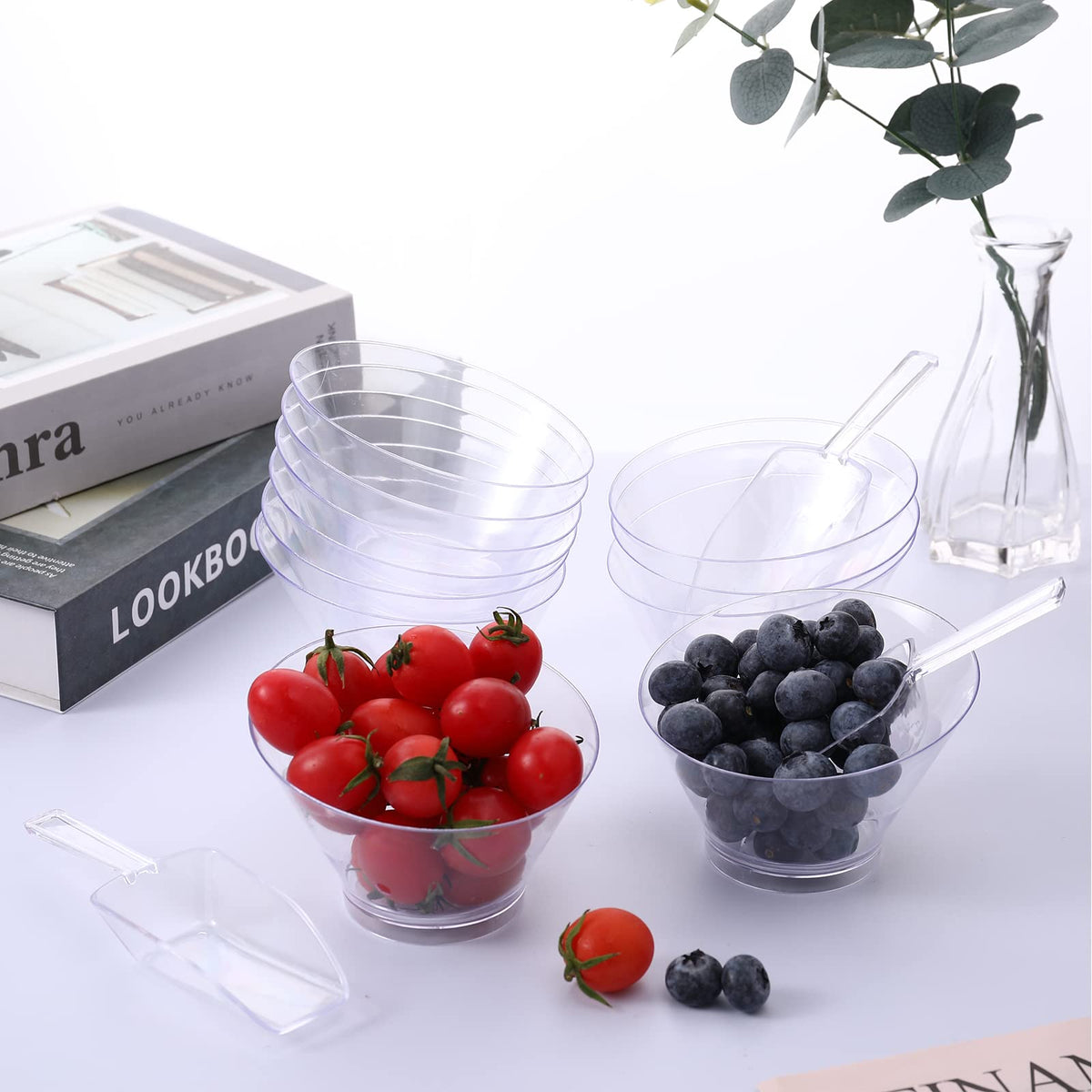 Sawysine popcorn bowls hold snacks for movie nights and parties