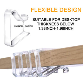 Sazoemao windproof clips constructed from ABS plastic resist gusts outdoors.
