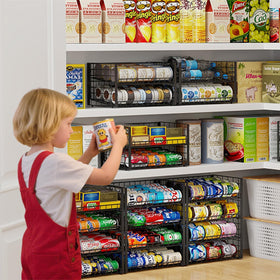 Sbanmao rack fits in cabinets and shelves for tidy storage.