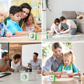 Secura 60-minute timer on-desk setup supports focused work and chore routines.
