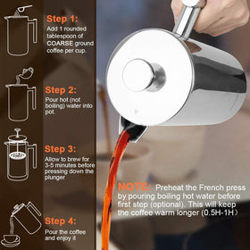 All parts of Secura press are dishwasher safe for quick cleanup