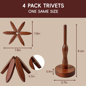 Seektik trivet is multifunctional, holding cups, bowls, and teapots safely