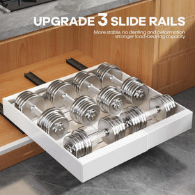 Seinloes adjustable width from 12.2 to 20.4 inches fits diverse cabinets