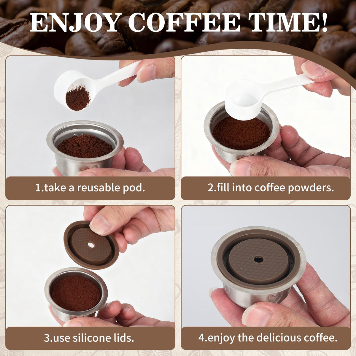 Sendoger soft silicone lid ensures a tight seal for extraction consistency.