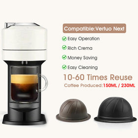Sendoger Vertuo compatibility confirms use with VertuoLine machines