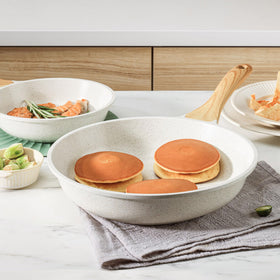 SENSARTE all-stovetops compatible pan including induction for versatile use