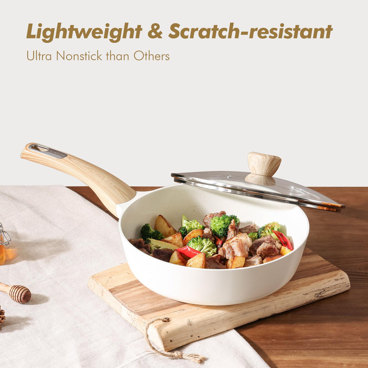 SENSARTE pot protectors for shelf and cookware protection
