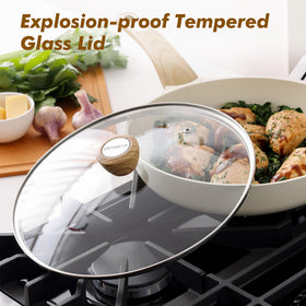 SENSARTE interior surface smooth for easy egg release.