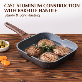 SENSARTE easy-clean nonstick coating simplifies post-cook cleanup
