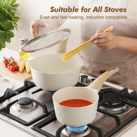 SENSARTE induction ready base heats quickly and evenly