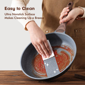 SENSARTE sturdy cast aluminum with induction-ready base