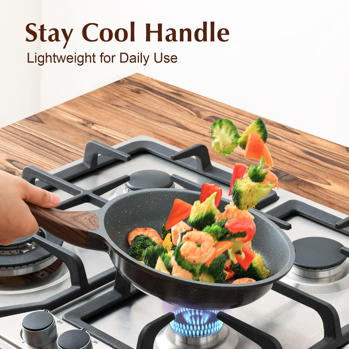 SENSARTE induction compatible base supports cooking on all stoves