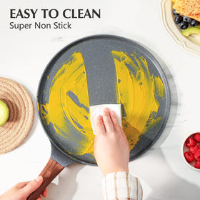 SENSARTE lightweight dosa pan for easy flipping.