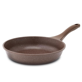 SENSARTE nonstick pan with granite coating for effortless egg release and minimal oil.