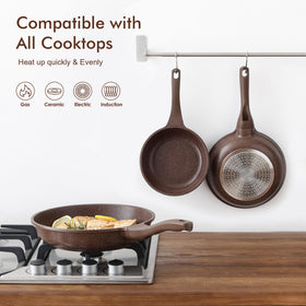 SENSARTE pan on induction stove with fast, even heating