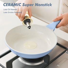 SENSARTE pan on the stovetop in action for everyday meals