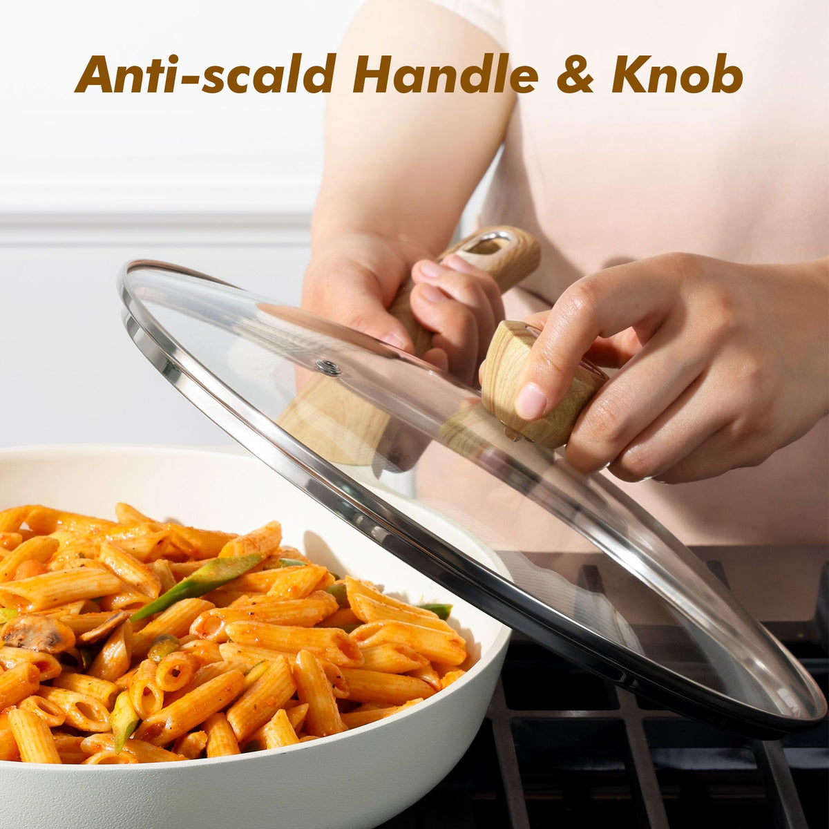 SENSARTE heavy-duty aluminum base, heats quickly and evenly