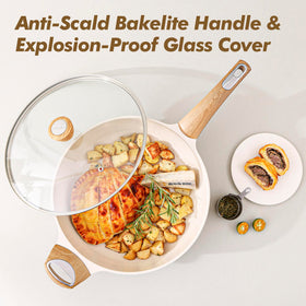 SENSARTE stay-cool handle for comfortable cooking sessions