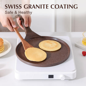 SENSARTE pan showing induction-ready base for versatile stovetop use.