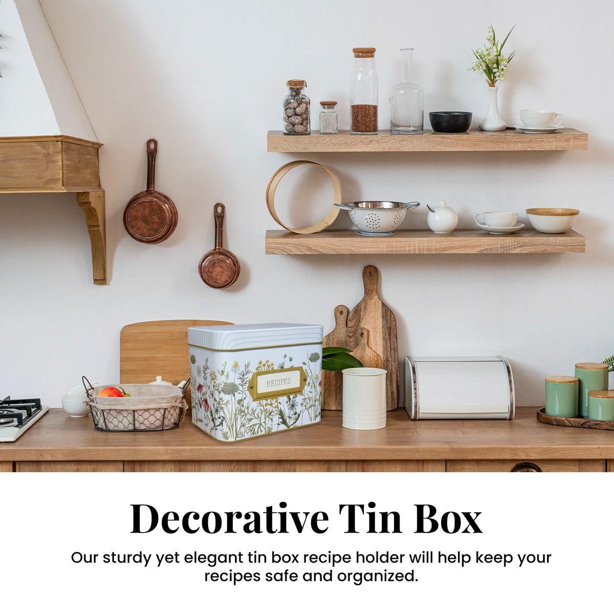 SENSORY4U wildflower lid enhances decor while protecting precious recipes.