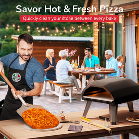 Senwosa compatible with Ooni ovens for quick, natural integration