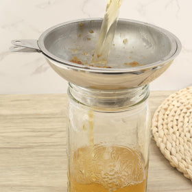 Serinar easy-clean funnel is dishwasher-safe for quick cleanup