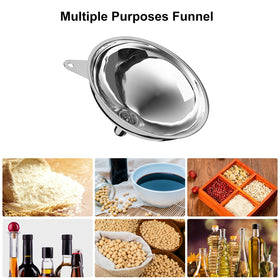 Serinar kitchen gift-ready funnel for oils, coffee, and honey.