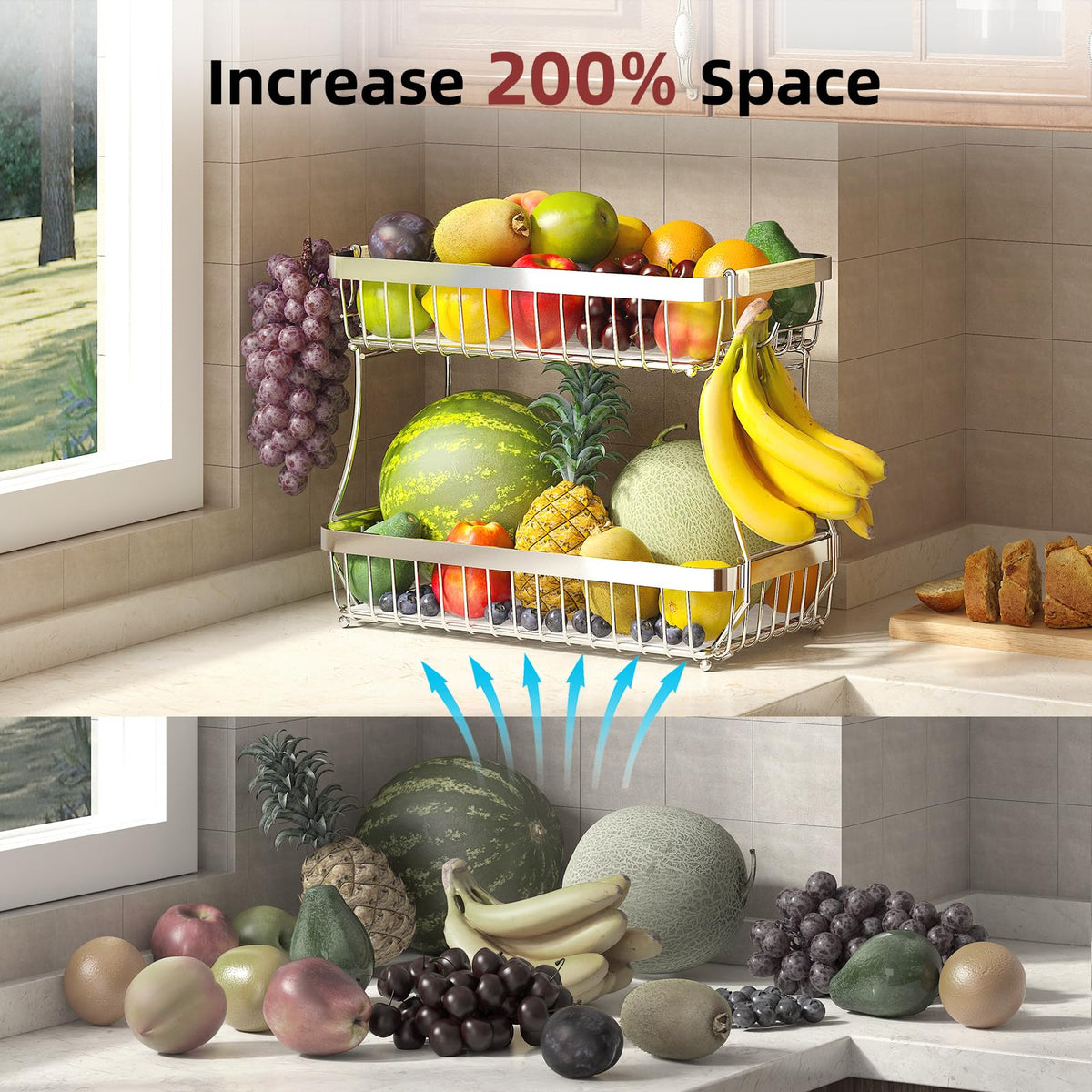 Sevenblue disassembled for storage showcases easy gifting and space-saving.