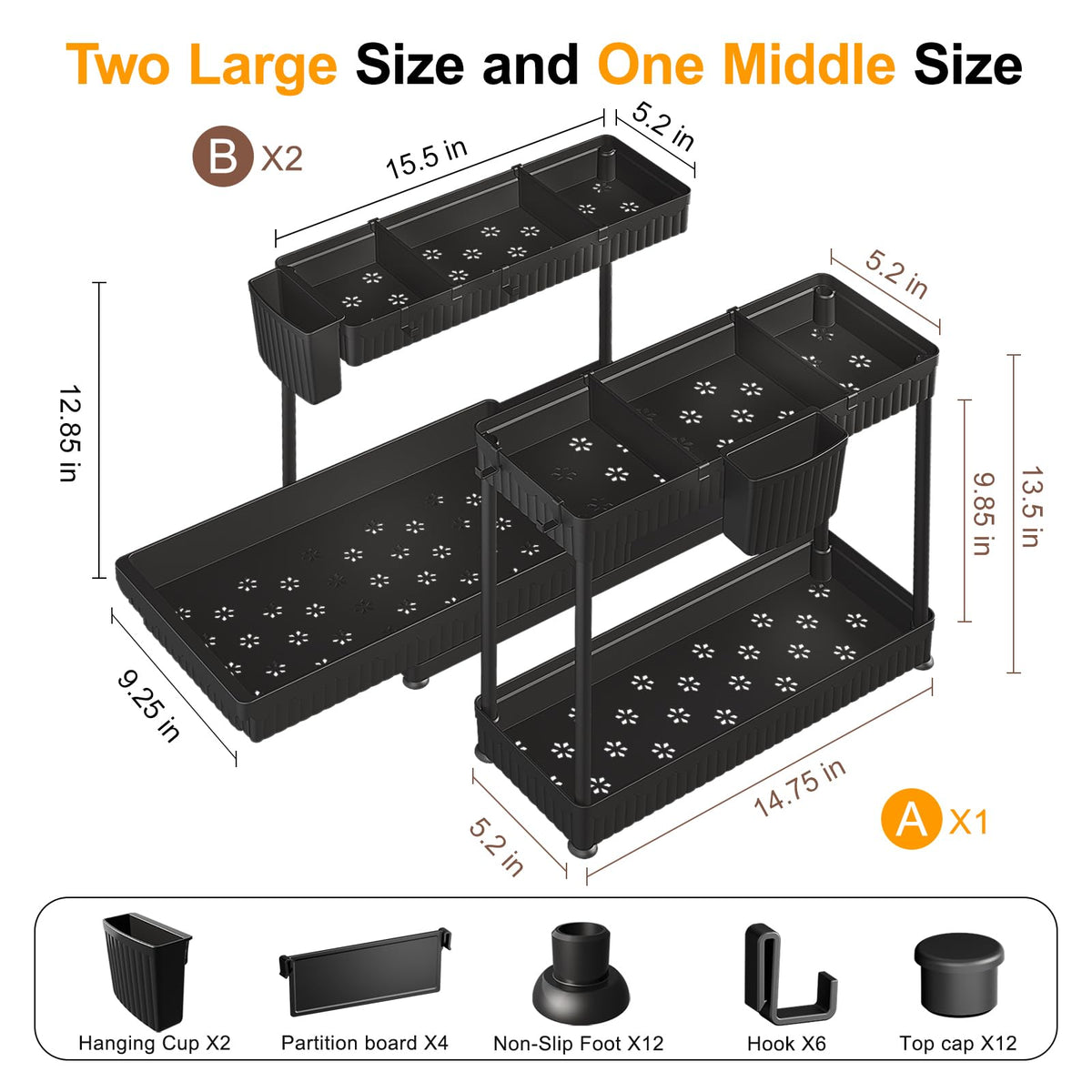 Sevenblue easy installation requires no tools, fitting most under-sink spaces.
