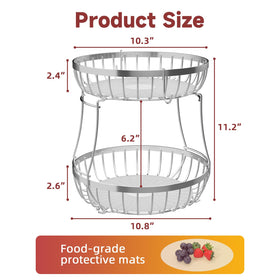 Sevenblue gift-ready basket for fresh fruit and thoughtful presentation.