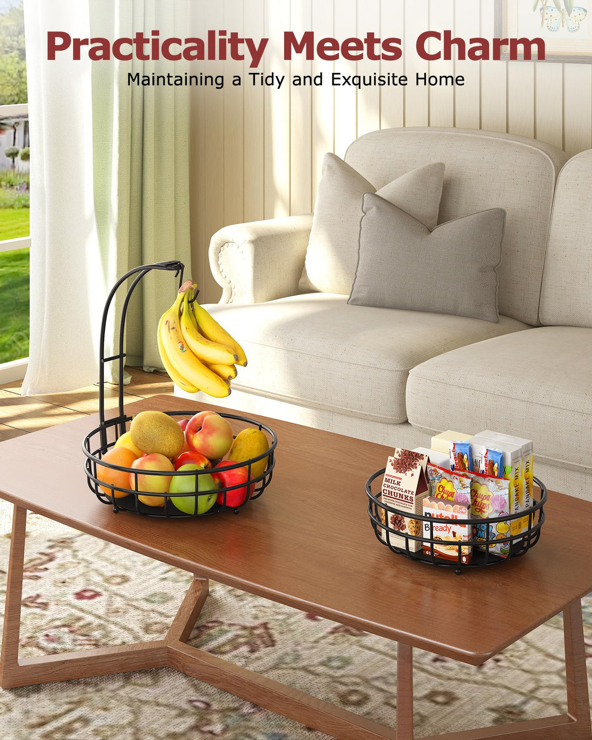 Sevenblue rust-proof iron frame delivers durable, stylish kitchen display