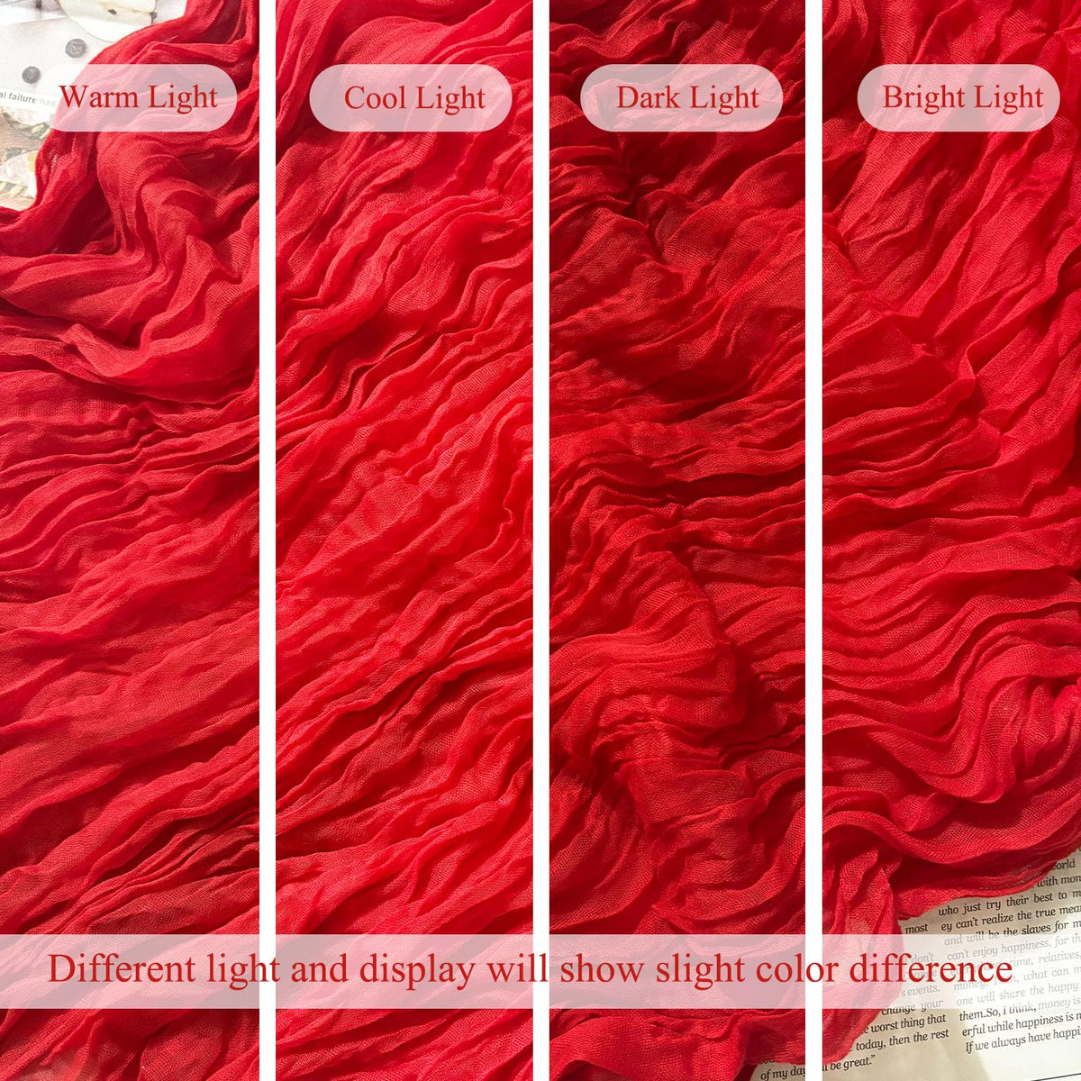 Seveups red rustic runner sways softly, adding texture without overpowering the table.