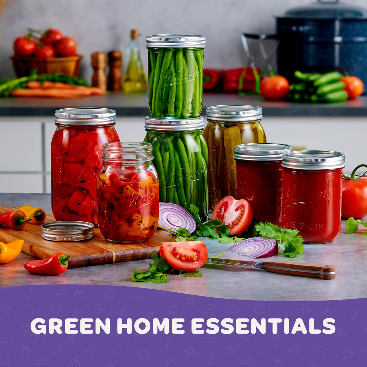 Sewanta 5-pack offers versatile storage and charming kitchen presentation.