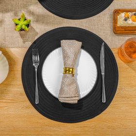 SHACOS placemats offer a heat resistant surface to safeguard tabletops.