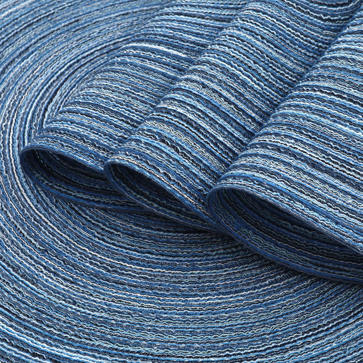 SHACOS placemats blue-gray wrinkle-resistant for quick setup
