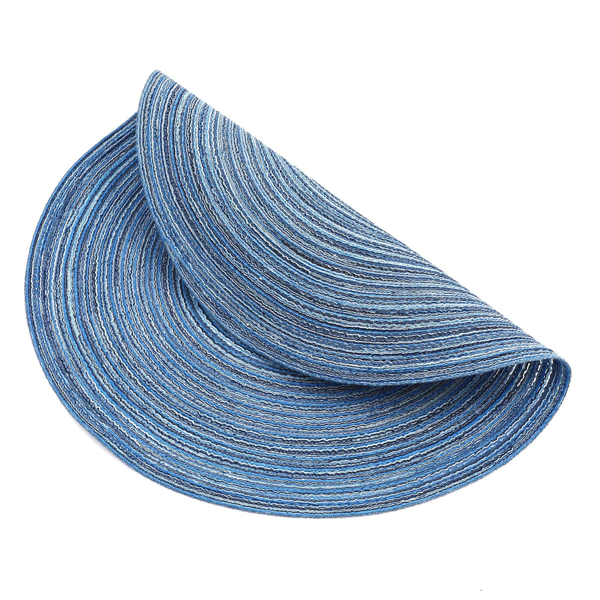 SHACOS braided placemats blue-gray ideal for indoor and outdoor use