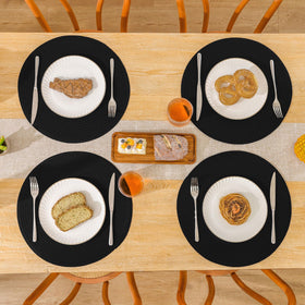 SHACOS placemats are easy to clean: wipe or hand wash and air dry.
