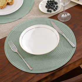 SHACOS placemats are easy to clean by wiping or hand washing and air drying.