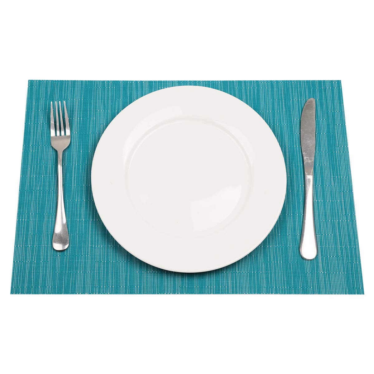 SHACOS placemats Teal offer heat insulation up to 185°F for casual serving