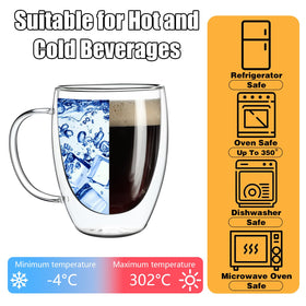 SHANDERBAR double-wall design creates a floating visual while keeping your drink hot.
