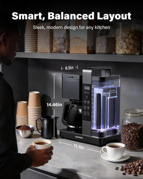 SHARDOR keep-warm function illustrating extended serving temperature.