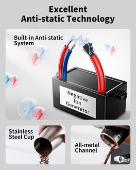 SHARDOR removable magnetic discharge pipe for quick cleaning