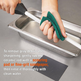 SHARPAL 118H durable 3,000 grit ceramic for edge refinement