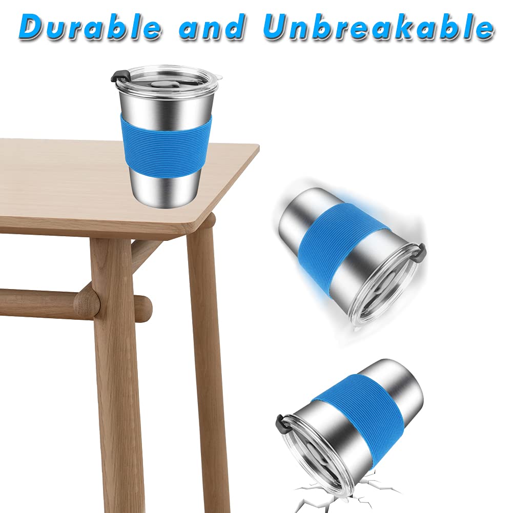ShineMe stackable cups save space in cabinets and bags.