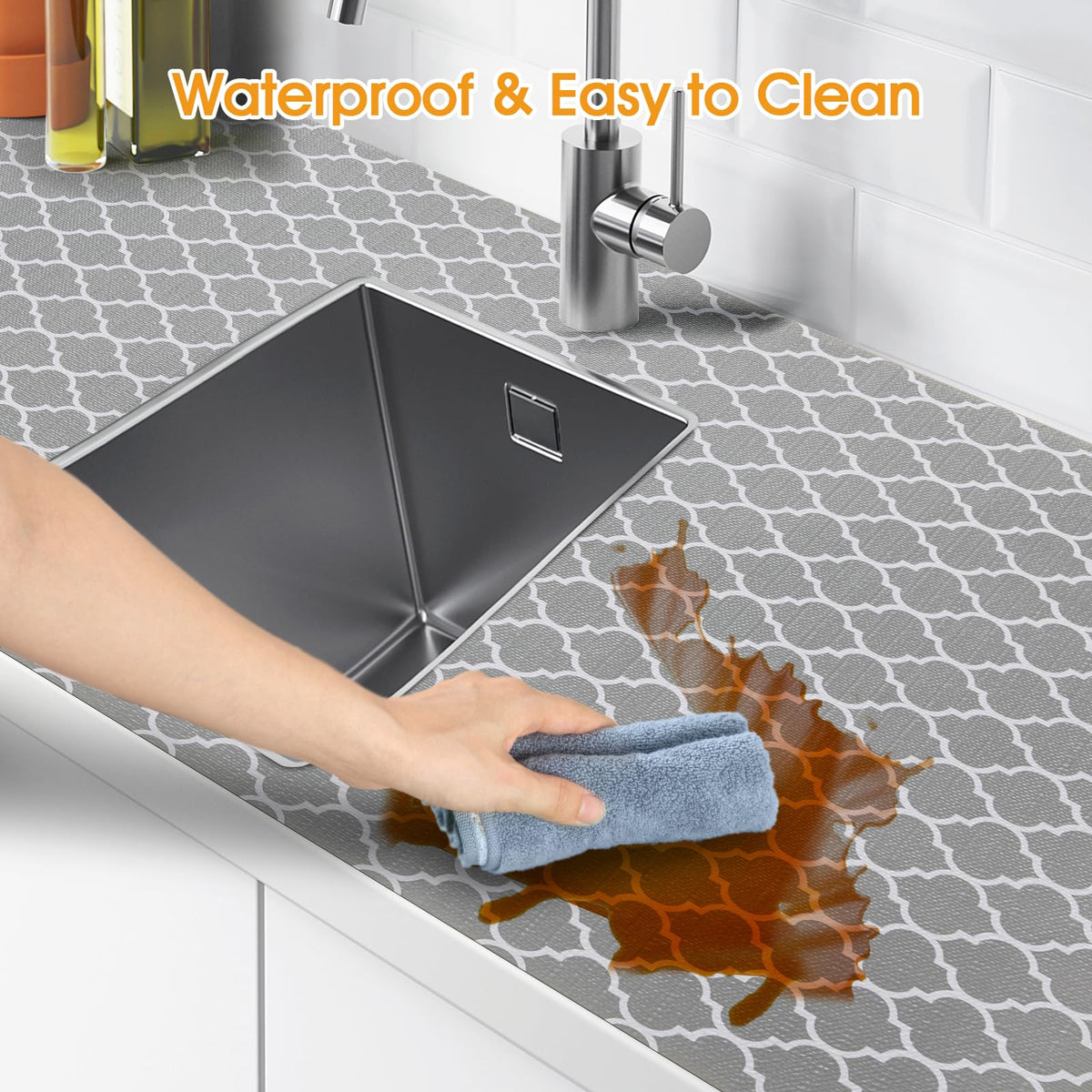 Shinlendid kitchen liner thick durable cushions items and reduces noise