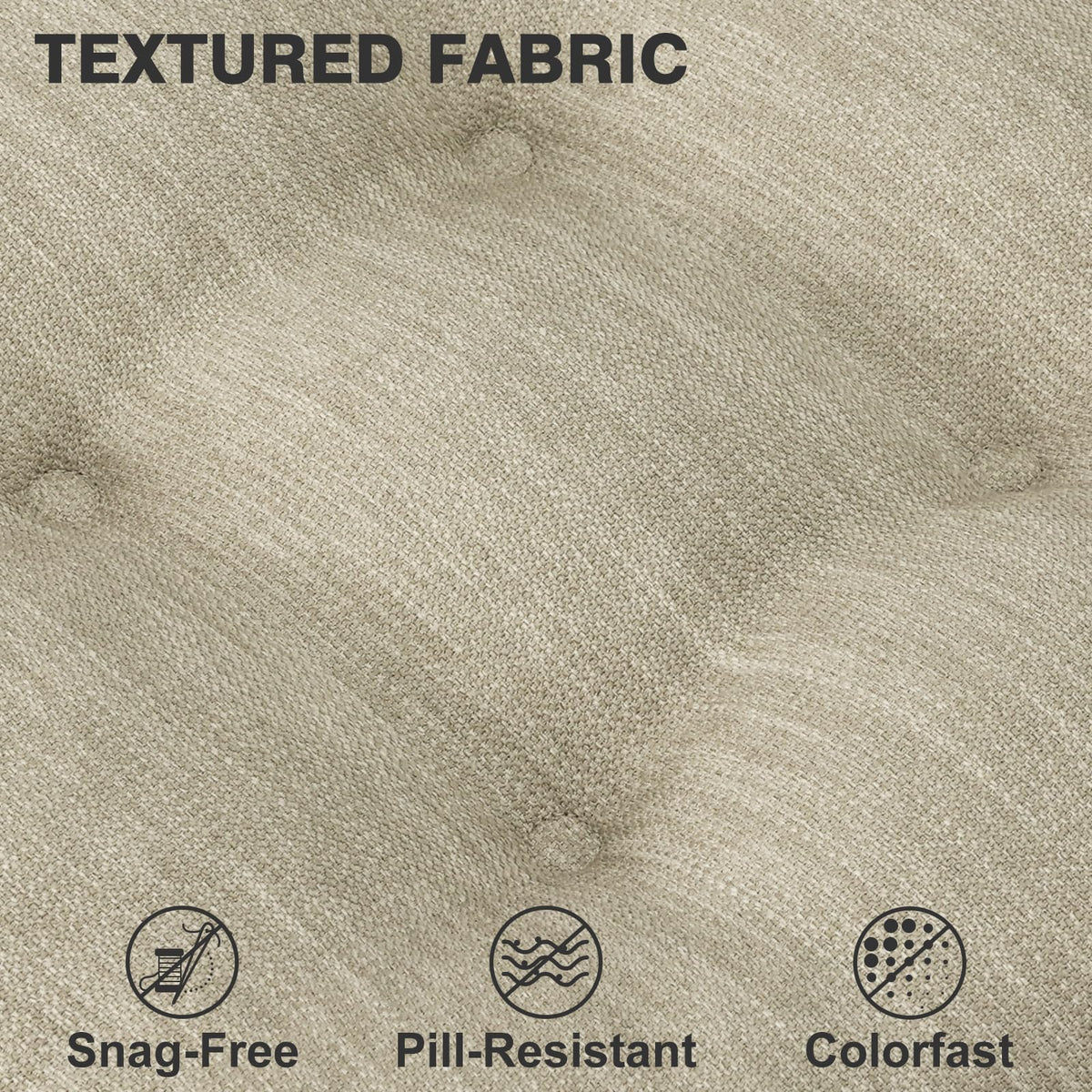 Shinnwa cushions with non-slip gel grip keep seating secure.